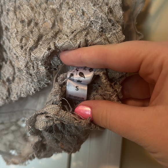 Lace Bralette Taupe Grey from Boutique - Picture 6 of 6